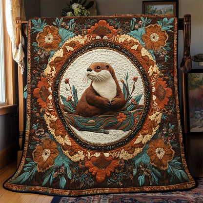 Wildflower Reverie Otter WJ0602044CL Quilt