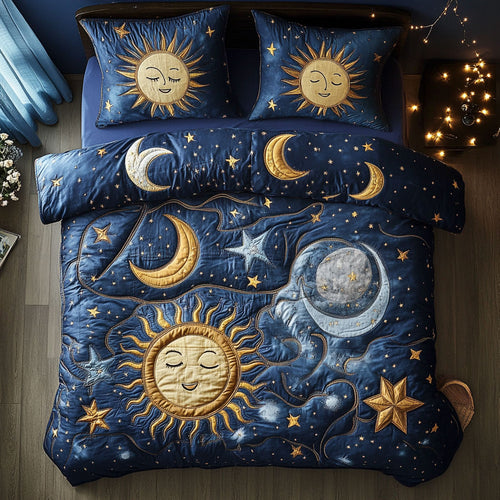 Moon And Stars WU2403024CL Duvet Cover Set