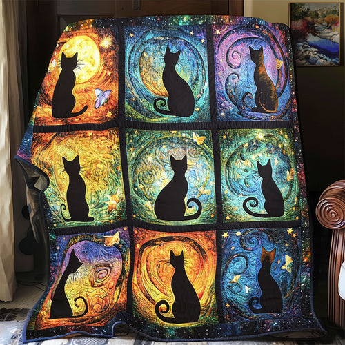 Moonlit Meow YR3001019CL Quilt