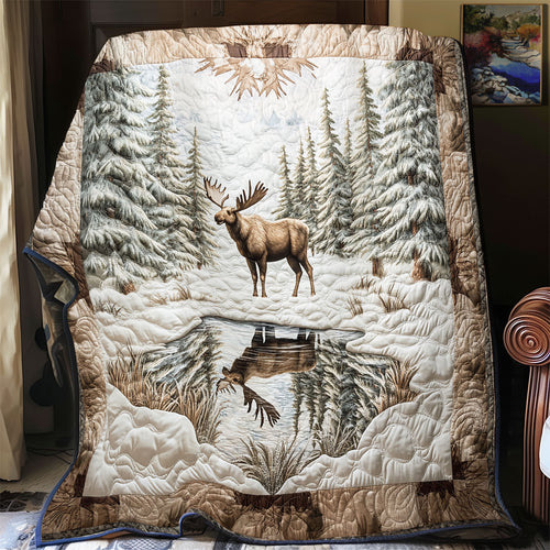 Moose Forest YR2901026CL Quilt