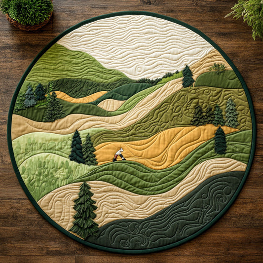 Mountain View WX2103131CL Quilted Round Mat