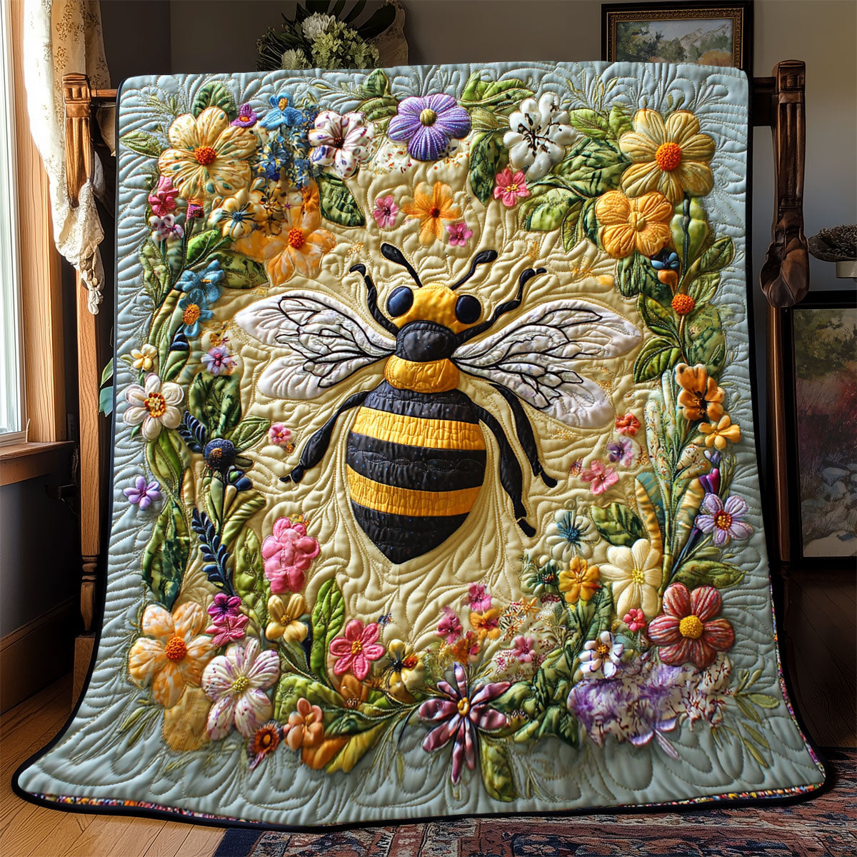 Mystic Bee WX2003022CL Quilt