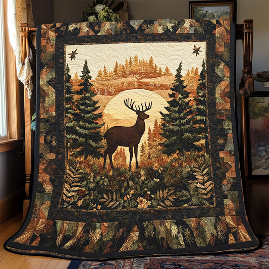 Mystic Deer WX1403028CL Quilt