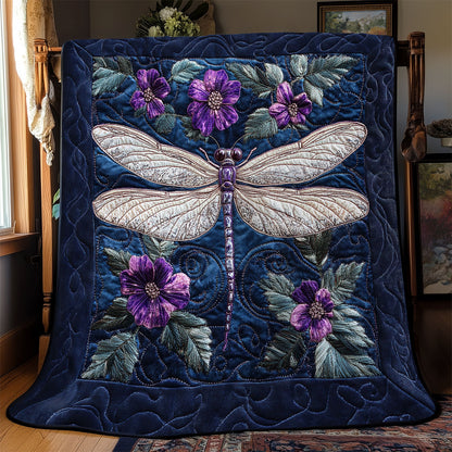 Mystic Dragonfly Elegance YR0702001CL Quilt