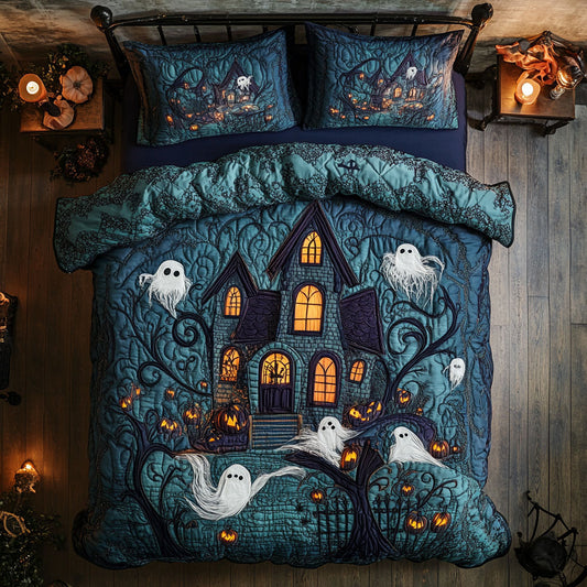 Mystic Haunted House CW0508024CL Duvet Cover Set