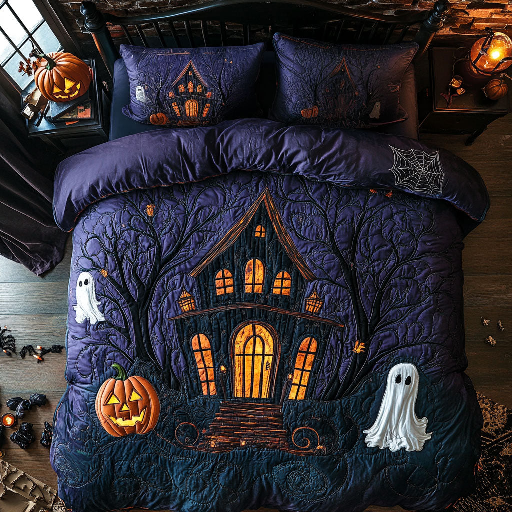 Mystic Haunted House CW0508025CL Duvet Cover Set