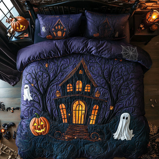 Mystic Haunted House CW0508025CL Duvet Cover Set