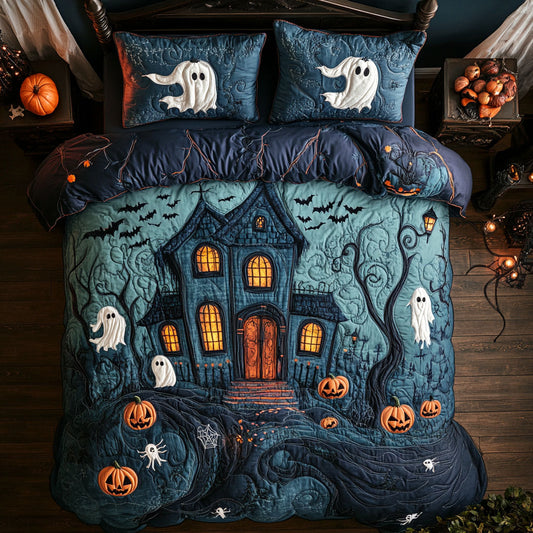 Mystic Haunted House CW0508026CL Duvet Cover Set