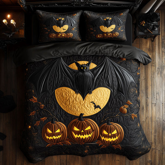 Mystic Pumpkin Bat CW0508027CL Duvet Cover Set