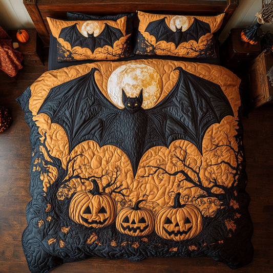 Mystic Pumpkin Bat CW0508028CL Duvet Cover Set