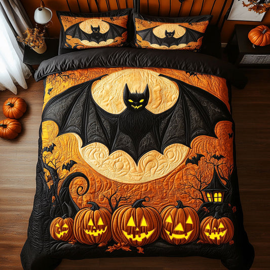 Mystic Pumpkin Bat CW0508030CL Duvet Cover Set