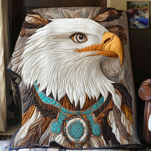 Native American Eagle WX0403085CL Quilt