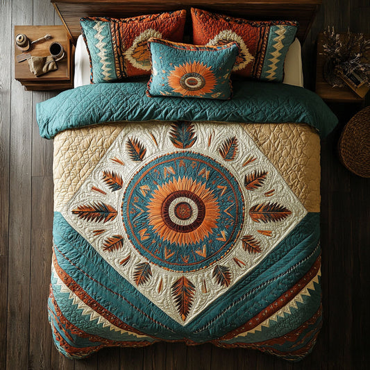Native American Mandala WU2201064CL Duvet Cover Set