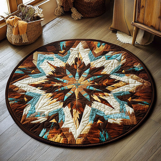 Native American Sacred Mandala WU2003115CL Quilted Round Mat