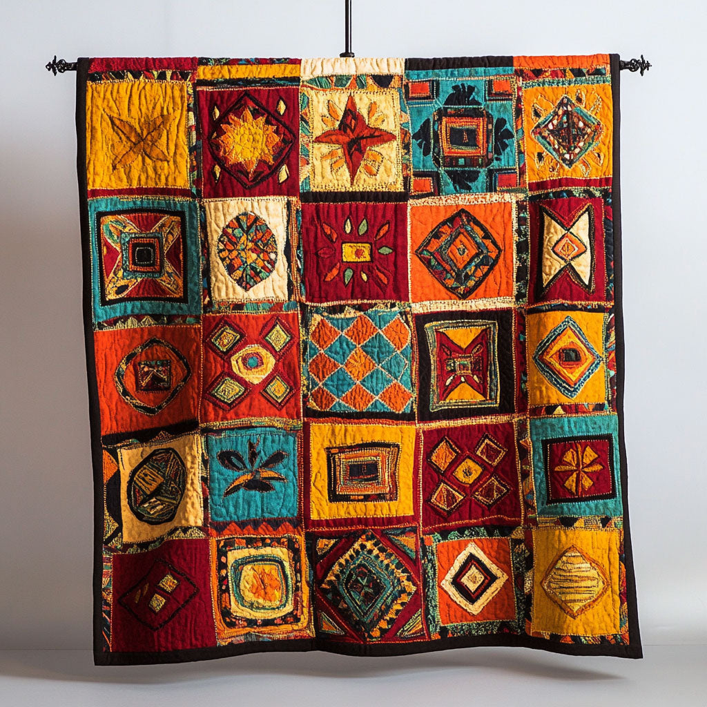 Native American Sacred Patterns WU1303006CL Quilt