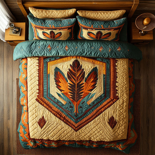 Native American Shield WU2201077CL Duvet Cover Set