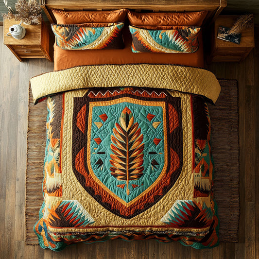 Native American Shield WU2201080CL Duvet Cover Set