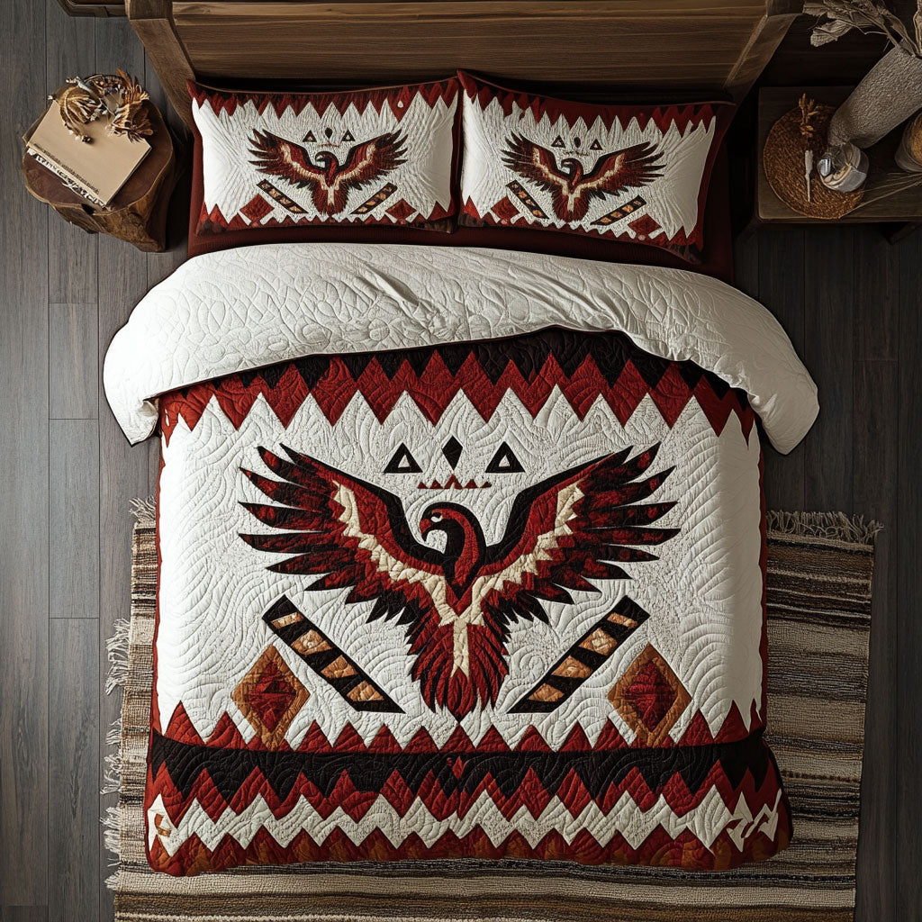 Native American Thunderbird WU1902024CL Duvet Cover Set