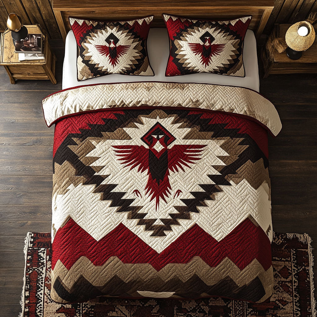 Native American Thunderbird WU1902026CL Duvet Cover Set