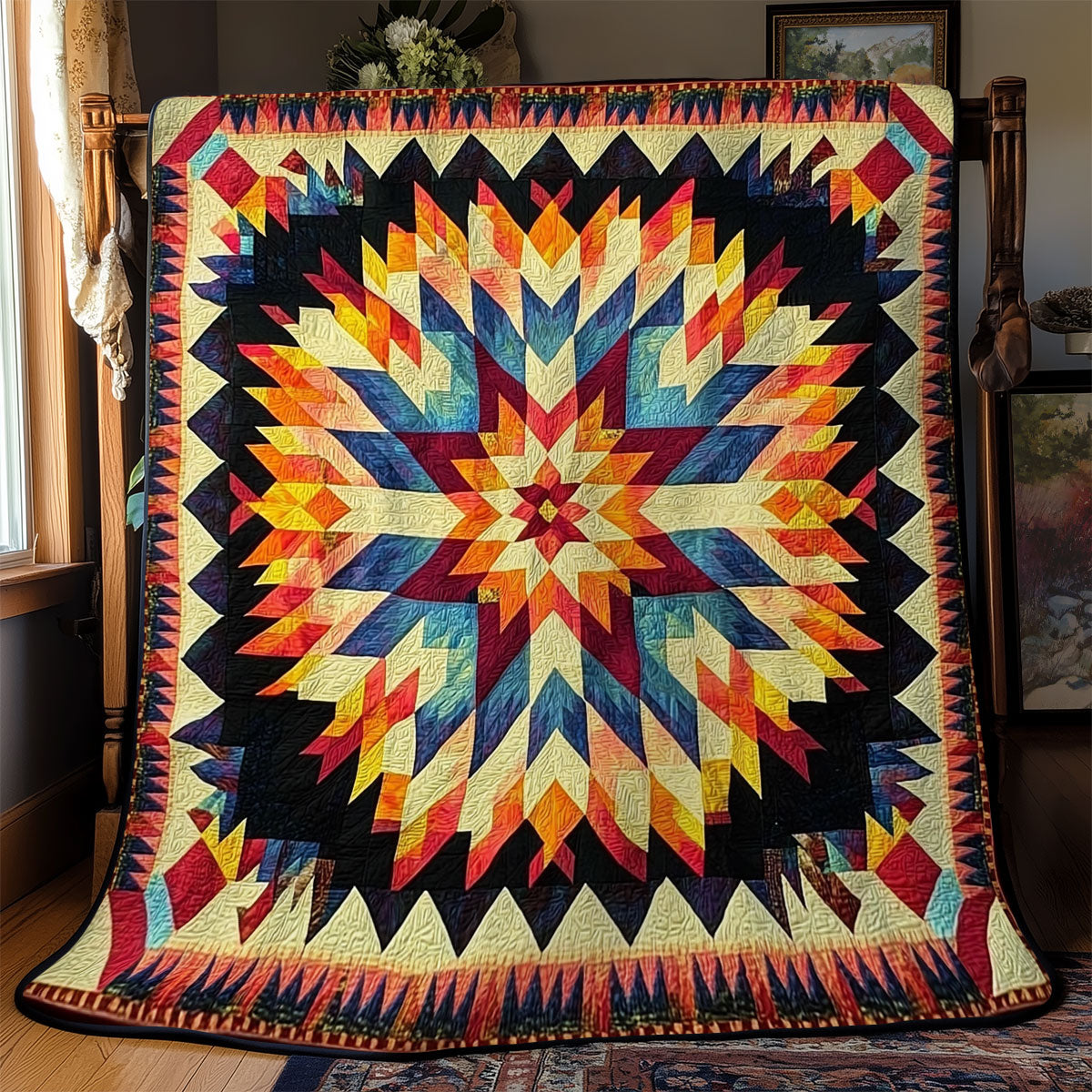 Native Pattern YR0302042CL Quilt