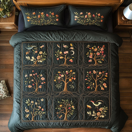 Night Bloom WY0708058CL Duvet Cover Set