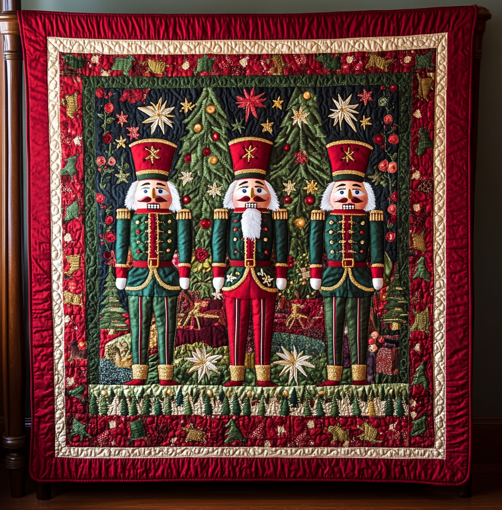 Nutcracker Noel YR0301010CL Quilt