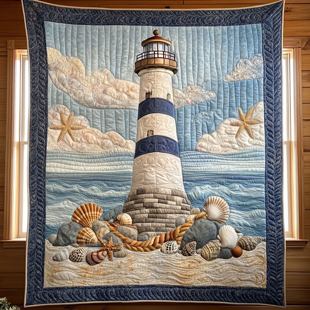 Ocean Breeze Lighthouse CP2406055CL Quilt