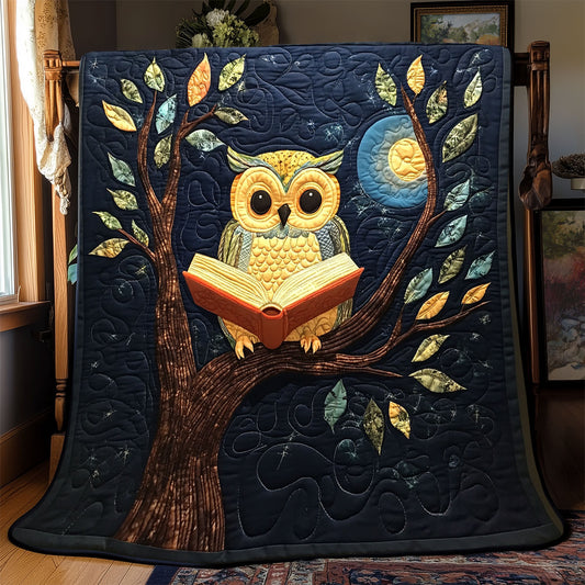 Owl Book WX1303028CL Quilt