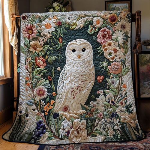 Owl Haven Floral YR0602016CL Quilt