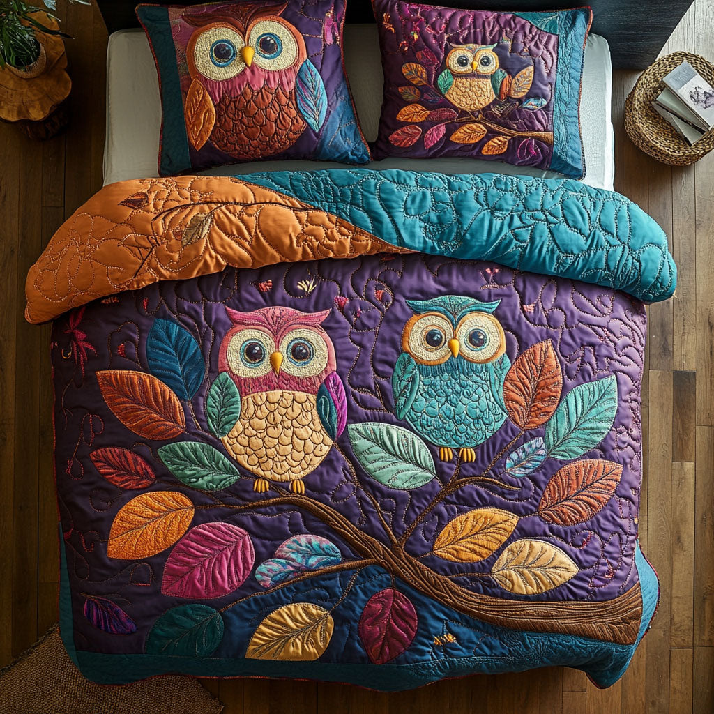 Owl Tree WX2403043CL Duvet Cover Set