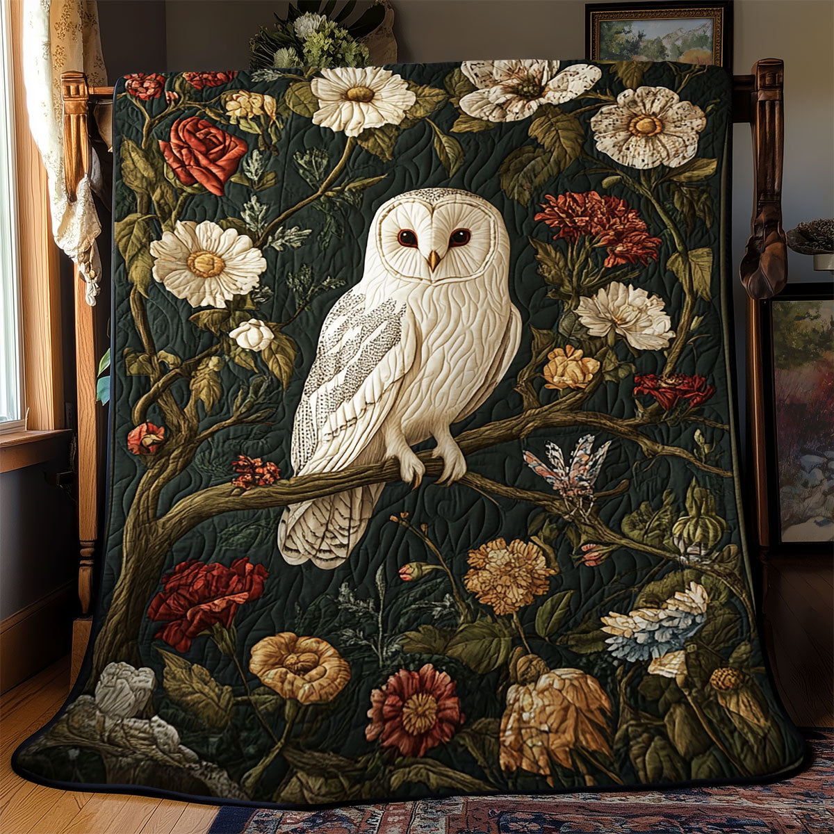 Owl YR0802002CL Quilt