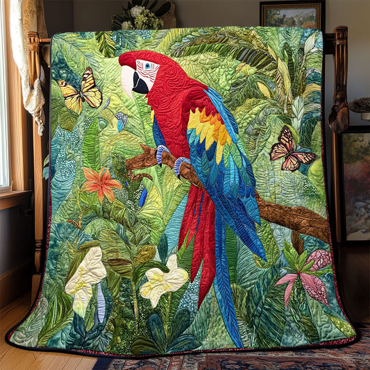 Parrot Paradise YR0402045CL Quilt