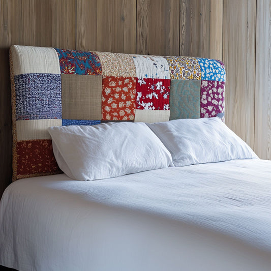 Patchwork WJ1712014CL Quilted Headboard Slipcover