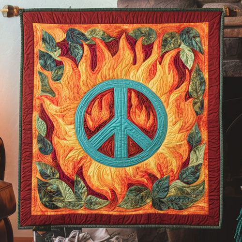 Peace Fire WY0708082CL Quilt