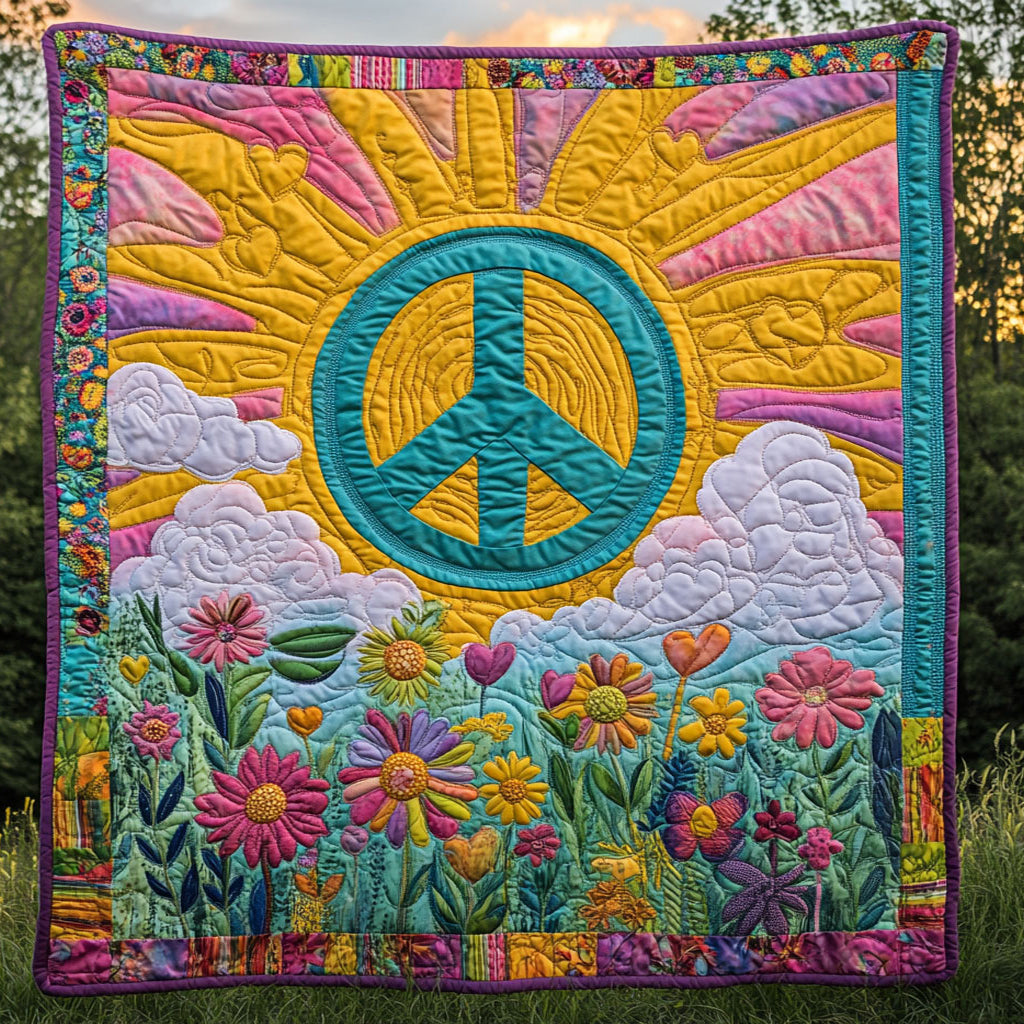 Peace Garden WY0708083CL Quilt