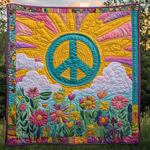 Peace Garden WY0708083CL Quilt