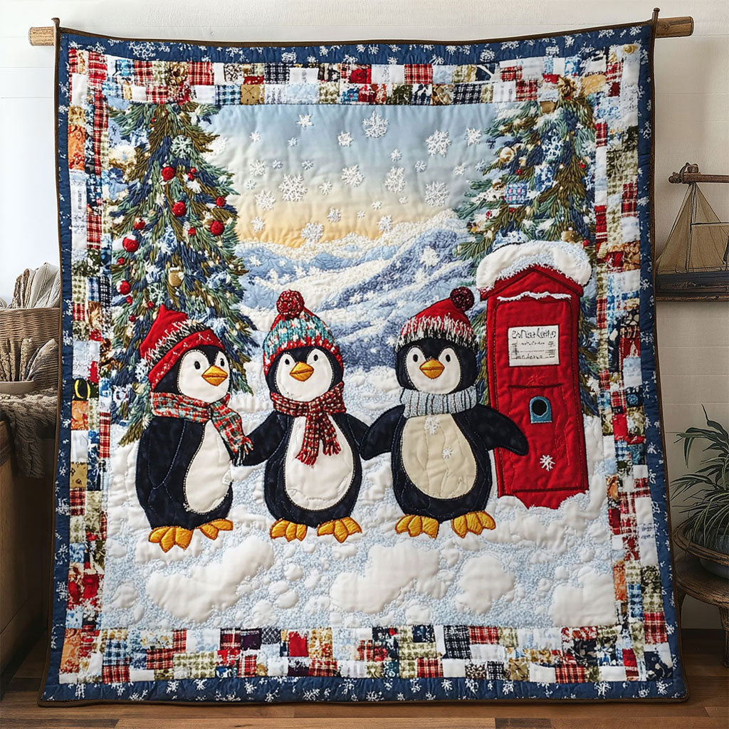 Penguin Happy Mail WN1511067CL Quilt