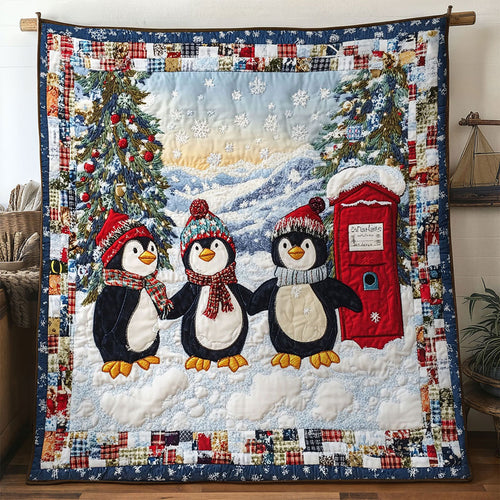 Penguin Happy Mail WN1511067CL Quilt