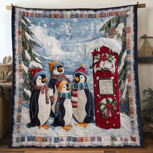 Penguin Winter Joy WN1511075CL Quilt