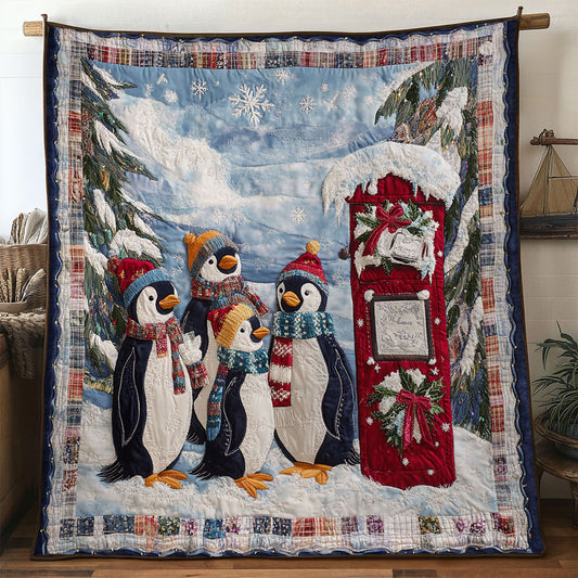 Penguin Winter Joy WN1511075CL Quilt
