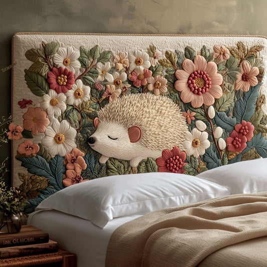 Petal Prickles WJ2512004CL Quilted Headboard Slipcover