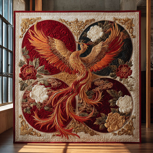 Phoenix Bloom Glow CW0908034CL Quilt