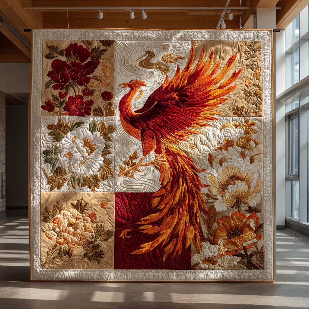 Phoenix Flower Dance CW0908035CL Quilt