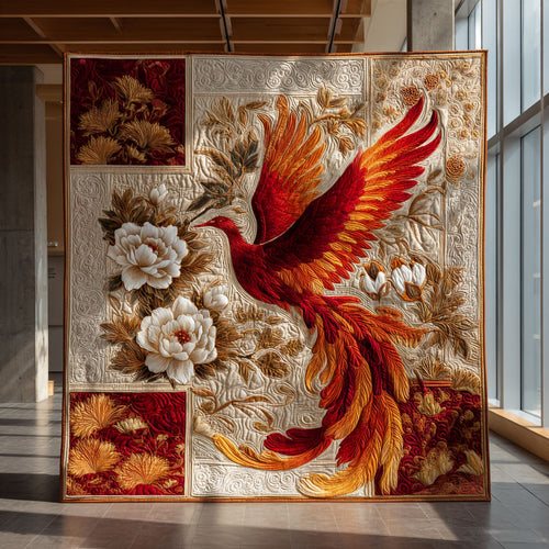 Phoenix Flower Dance CW0908036CL Quilt