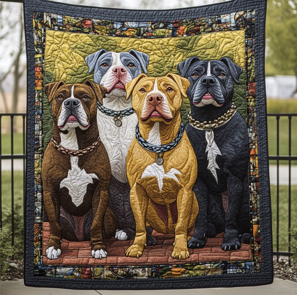 Pitbull Gang WU0401021CL Quilt