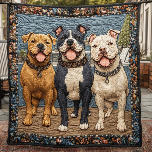 Pitbull Gang WU0401026CL Quilt