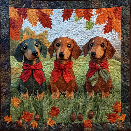 Playful Dachshund CP2406028CL Quilt