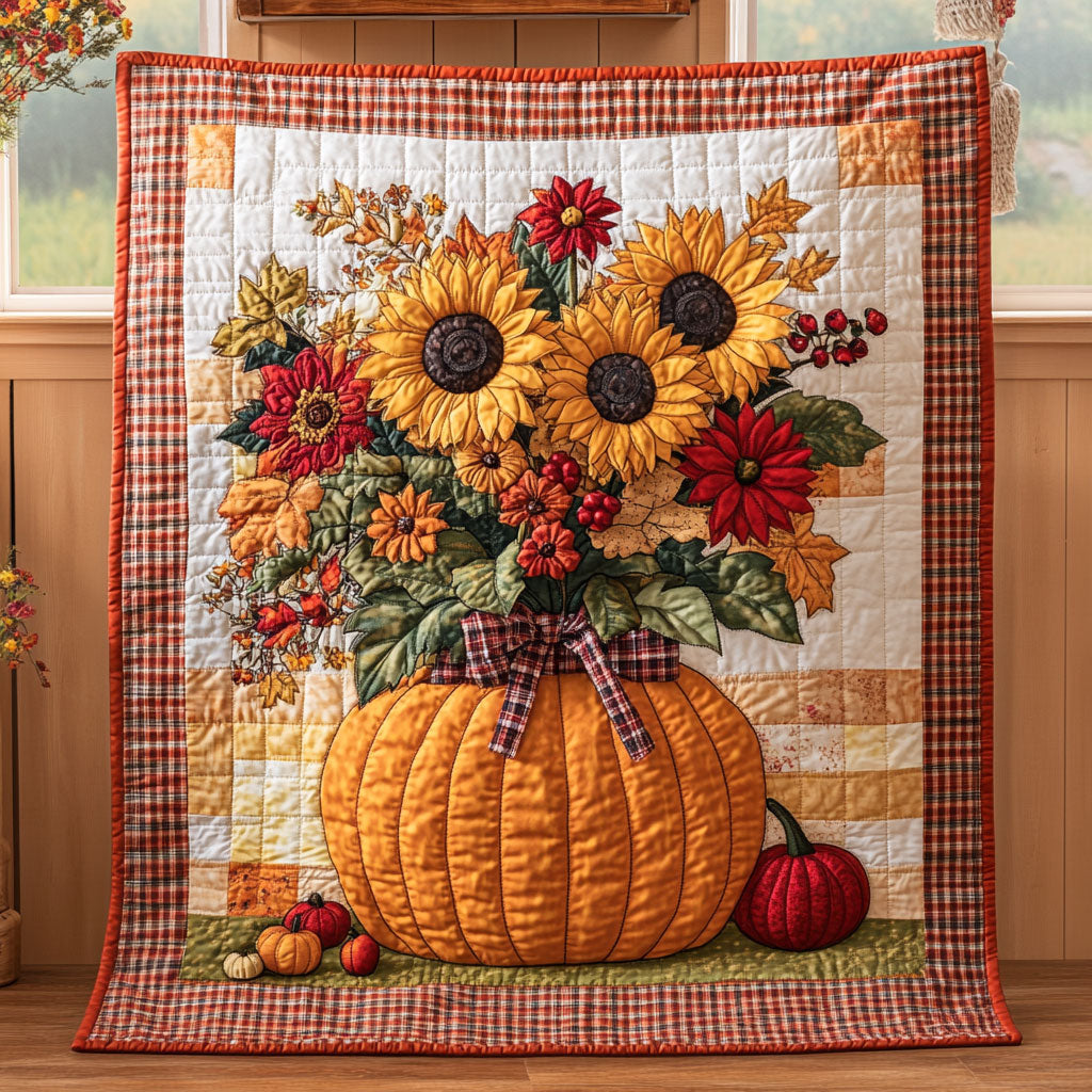 Pumpkin Blossom Charm CW1308066CL Quilt