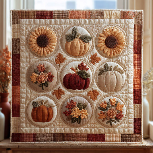Pumpkin Fall Charm CW1308067CL Quilt