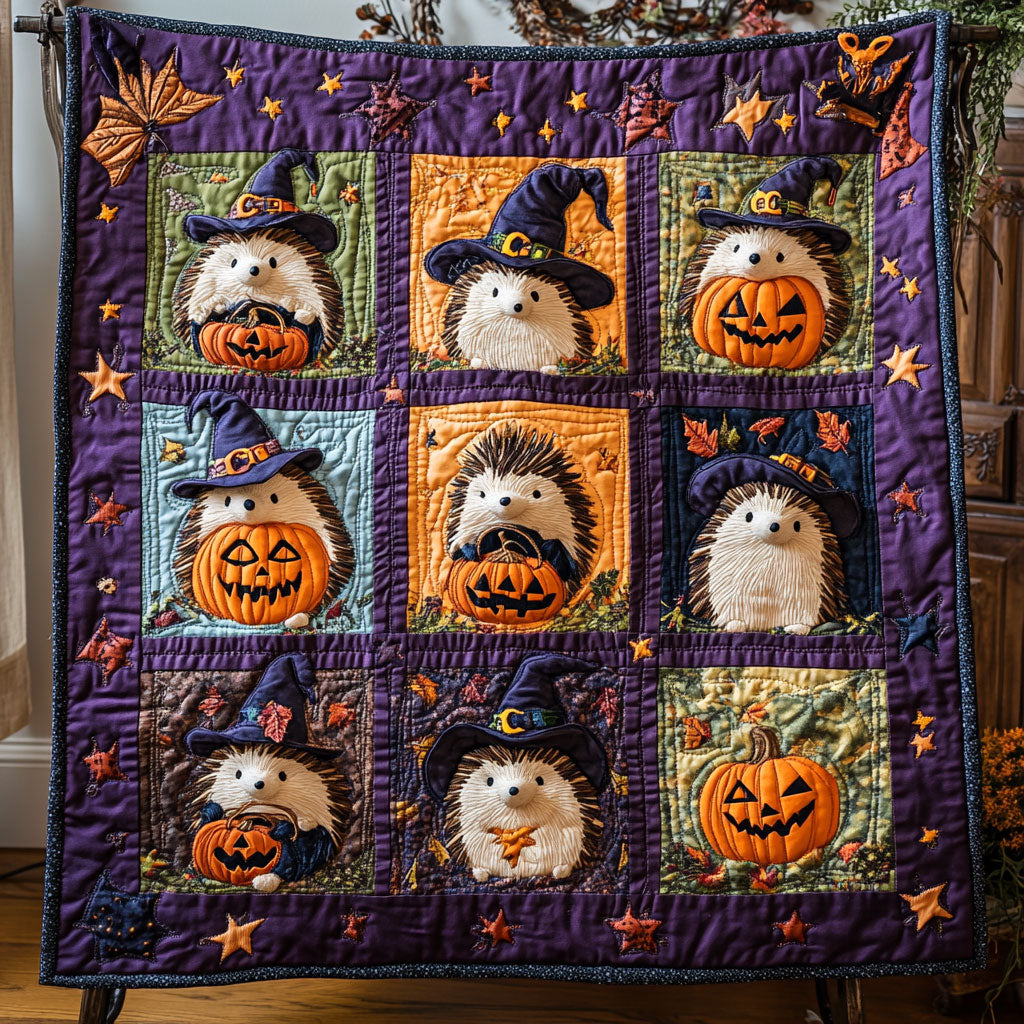 Pumpkin Hedge WY0808059CL Quilt